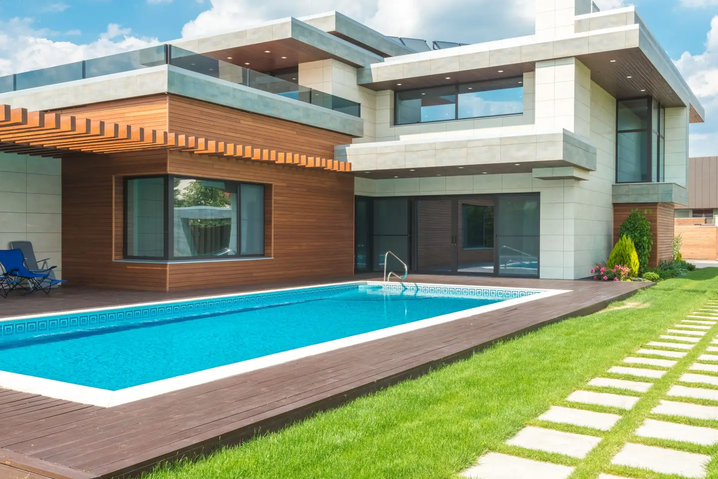 Swimming pool built in Kellyville, NSW
